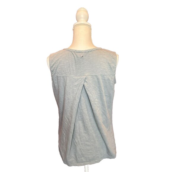Kuhl Short Sleeve Top Women’s Medium Blue Embroidered - Picture 3 of 8
